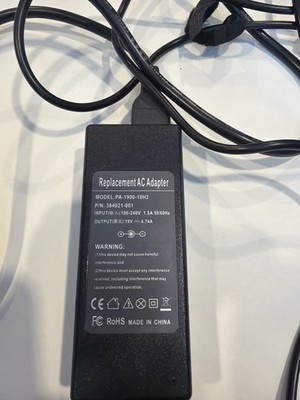 90W 19V 4.74A Laptop Charger AC Adapter PA-1900-18H2 for HP Compaq