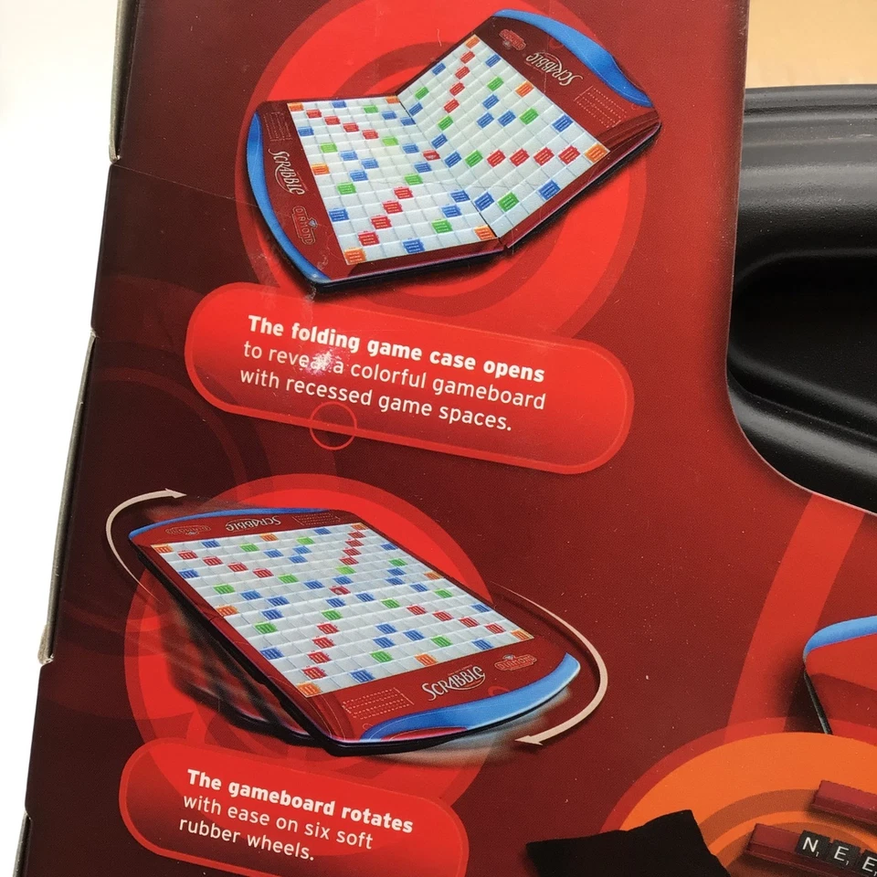 Scrabble Diamond Anniversary Edition Premium Folding Game Case New Sealed - Image 4 of 4