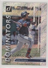 2020 Panini Donruss Dominators Rapture Jorge Polanco #D-11 0v7