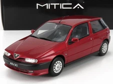 Mitica 1/18 Alfa Romeo 145 1995 Red Met Mitica100040
