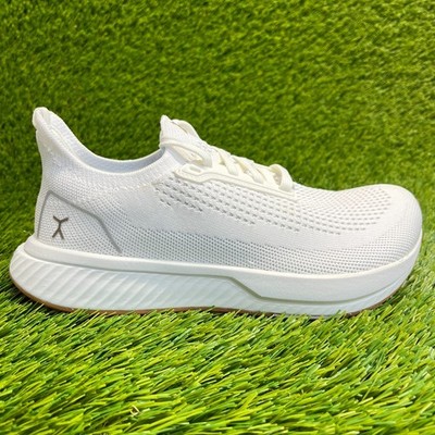 Flux Adapt Runner White Gum Womens Size 7 Running Athletic Walking Knit Shoes