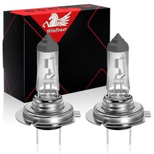 WinPower H7 Halogen Headlight Bulb 55W 4300K Warm White Super Bright Hi/Lo Beam