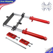 Front Fork Suspension Kit For Coleman CT100U DB30 Mini Bike 7/8 Handlebar Risers