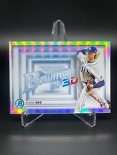 2022 Bowman Chrome Shane Baz Bowman in 3D Insert Rays B3D-5 - Free Shipping