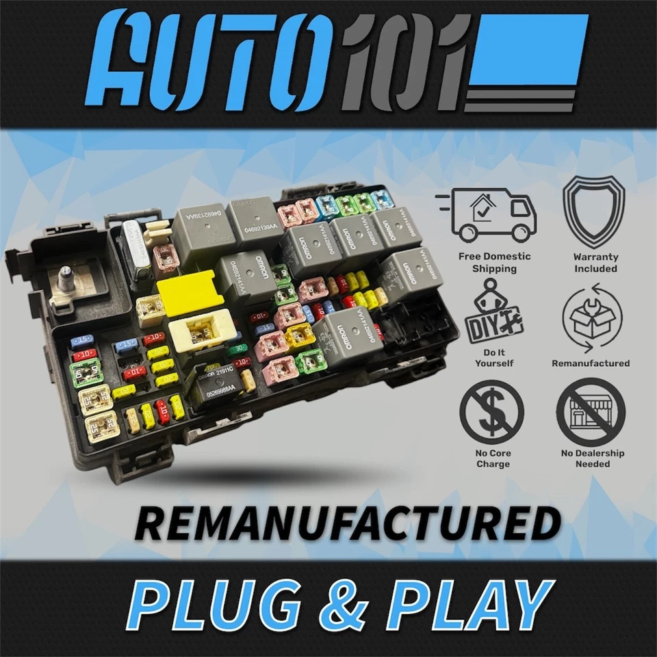 ✅ PROGRAMMED 2015-2020 Dodge Grand Caravan TIPM Fuse Box PLUG&PLAY 68239606 - Image 3 of 4