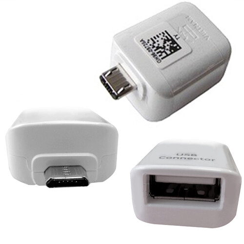 Samsung Micro USB OTG Adapter Connector For Galaxy S7 S6 S4 S5 S3 Tab Nexus 4 5 - Picture 2 of 3