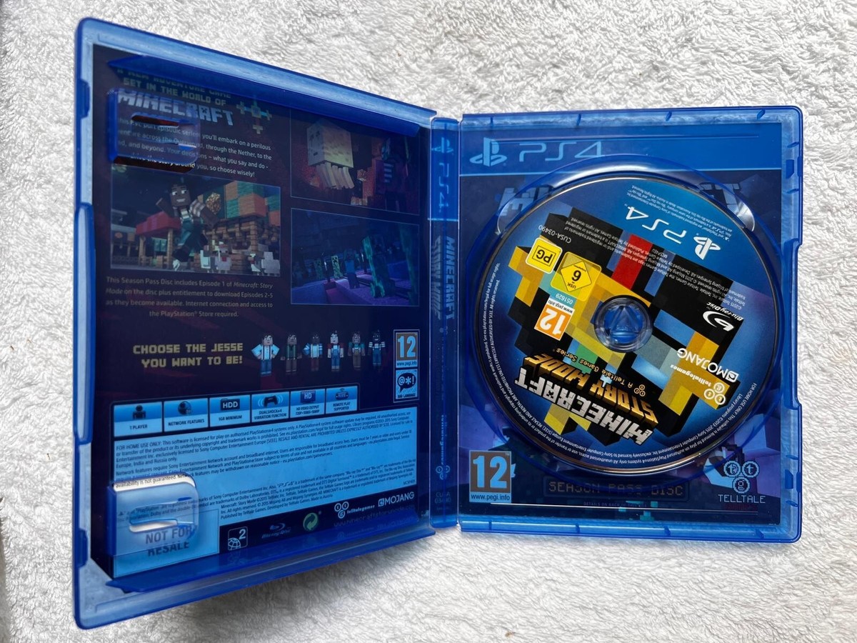 Minecraft Story Mode Season One PS4 Sony FREE REGION English | eBay