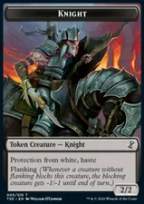 MTG Magic the Gathering Token - Knight (5/429) Time Spiral Remastered LP