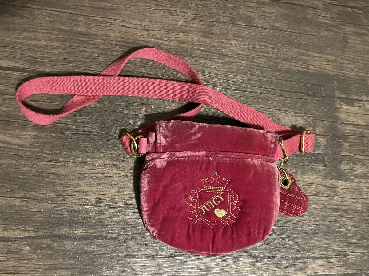 Vintage Pink Juicy Couture Bag Purse Handbag Satchel Scottie Dog Velour Y2K  RARE | eBay