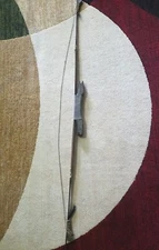 Antique - African Bow & Arrow - Indigenous Tribe - Rare! From Museum Sale