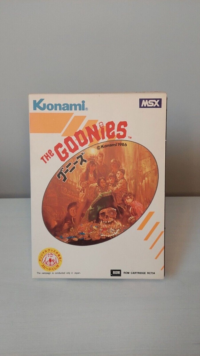 MSX  グーニーズ　コナミ The Goonies (MSX video game) - Wikipedia