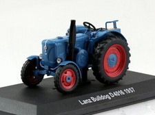 Lanz Bulldog D4016 1957 blau Traktor 1:43 Vitrine Hachette/UH Modell