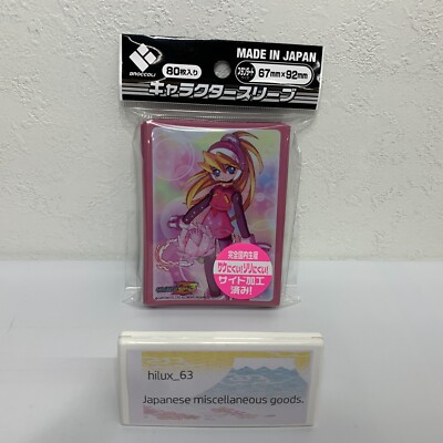 megaman card sleeves Character Card Sleeve Rockman Mega Man Zero 3 Ciel broccoli 67×92mm 80 Card  Game