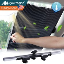 Retractable Car Windshield Sun Shade Curtain Sun Visor Protection Uv Block Cover
