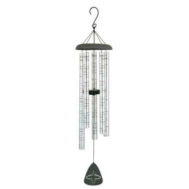 Carson 30 in. Angles's Arms Wind Chime Metal for sale online eBay