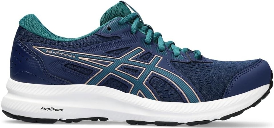 Asics Gel Contend 8 Blue Expanse Rich Teal W for sale | eBay