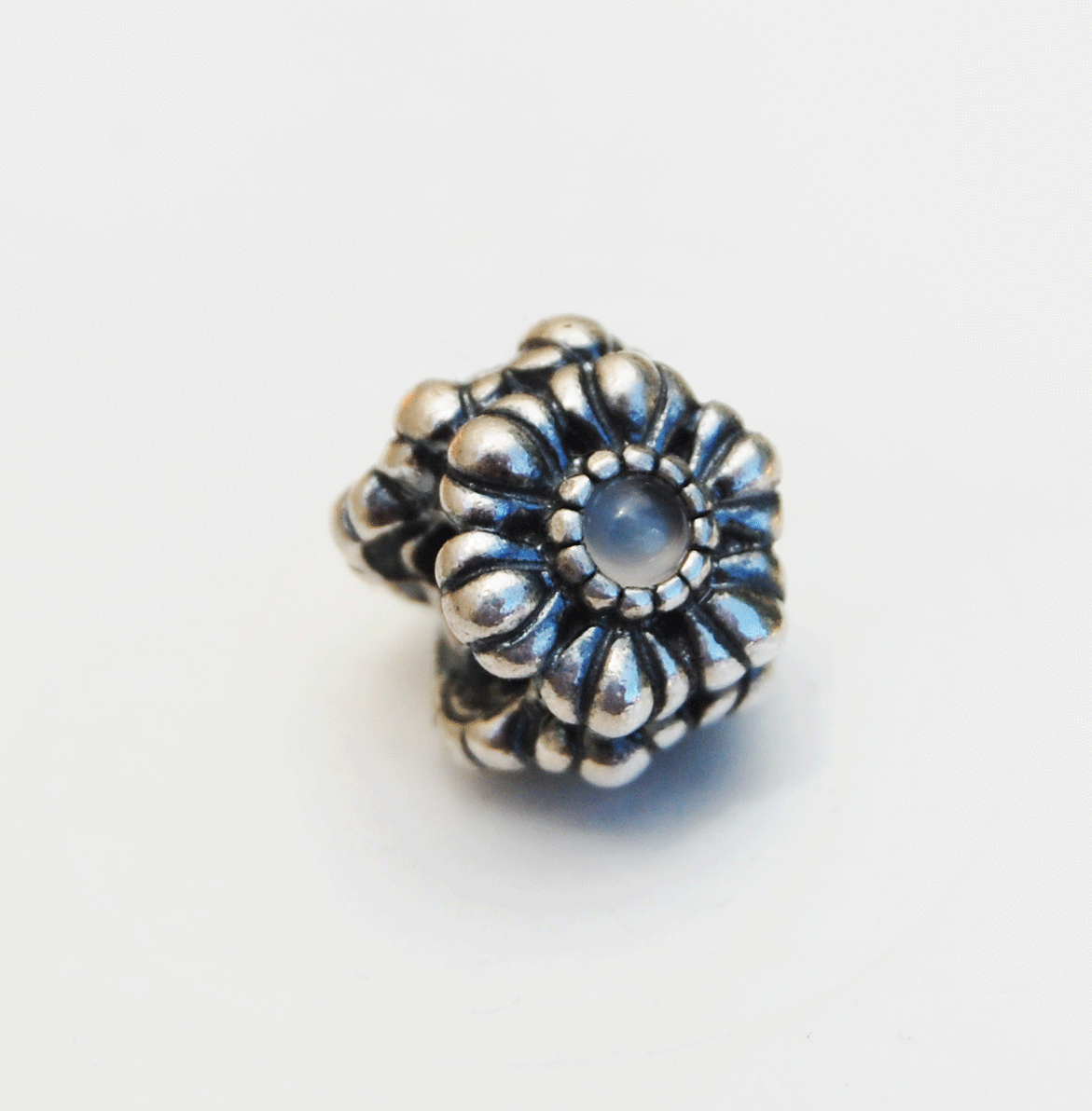 Genuine Pandora Birthday Blooms Charm June Moonstone 790580MSG retired