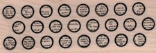 Writing Circles Background 1 3/4 x 4 1/2