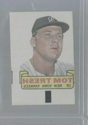 1966 TOPPS RUB OFF TOM TRESH Ex/Mt-NM