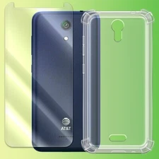 High Responsivity High Definition Screen Protector + TPU Case f Cricket Vision 3