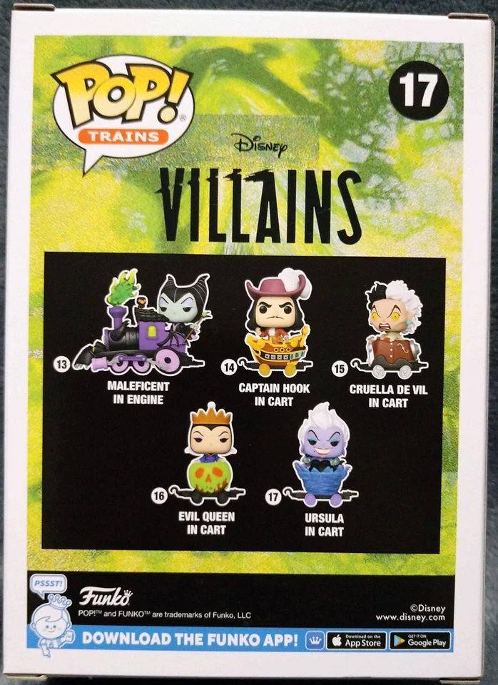 Disney Villains Ursula In Cart #17 Pop Vinilo Funko Exclusivo Foto 3 de 4