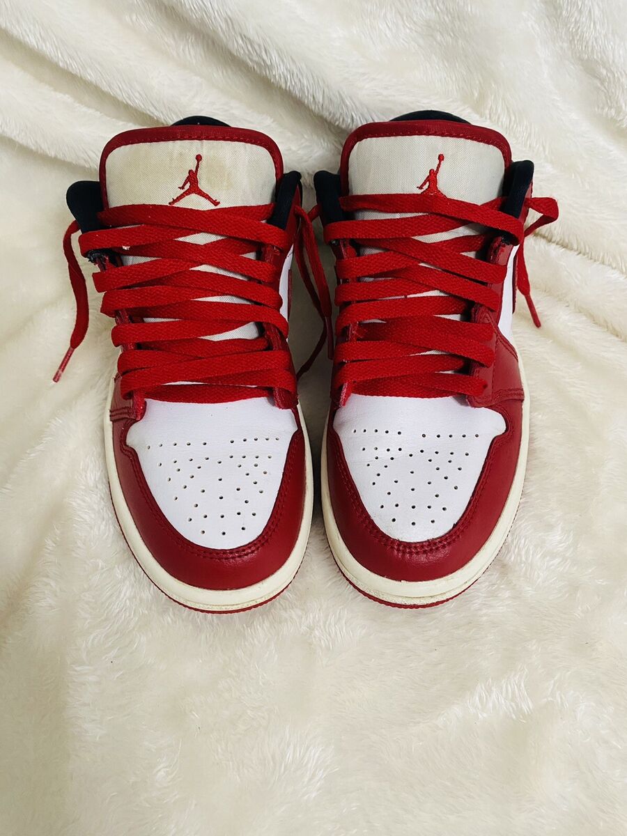 Nike Air Jordan 1 Low Reverse Black Toe Red White DC0774-160 Nike Air Jordan 1 Low Reverse Black Toe Red White DC0774-160