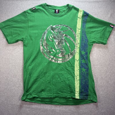 NBA Dallas Mavericks UNK Basketball Mens Graphic T-Shirt Crew Neck Size 2XL
