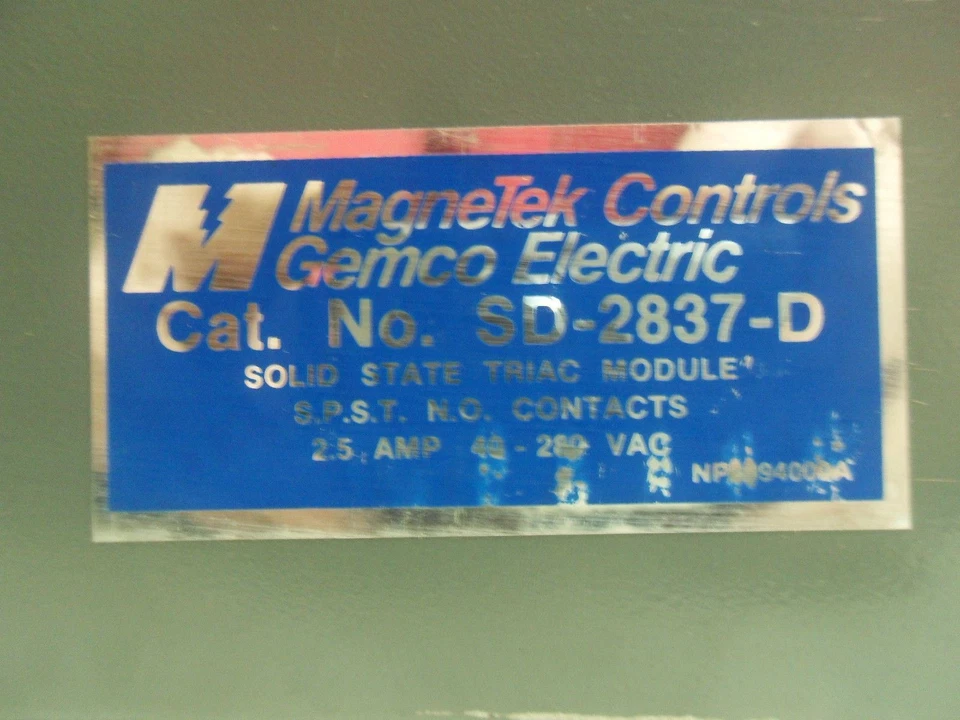 Magnetek Gemco SD2837D Output Module - Image 2 of 4
