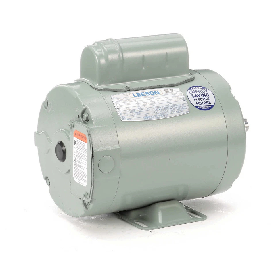 Leeson Electric Motor 111333.00 1 HP 3450 Rpm 1-PH 115/208-230 V 56Z C6C34NB16J - Image 4 of 4