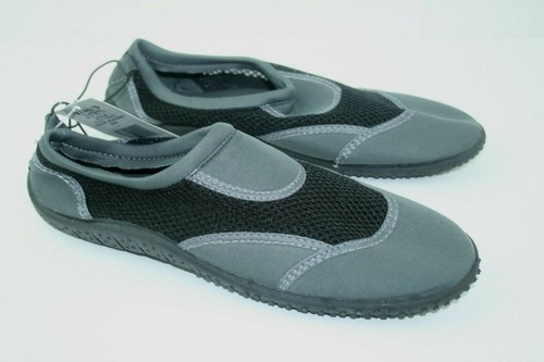 Water Shoes (Size L 10-11) Black & Grey