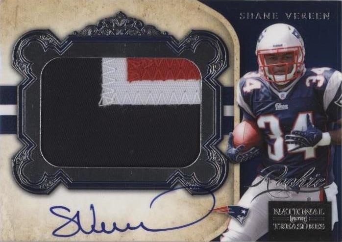 2011 Playoff National Treasures Shane Vereen #336 - 1 of 2