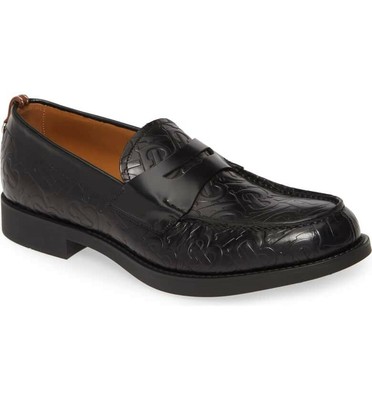 burberry penny loafers