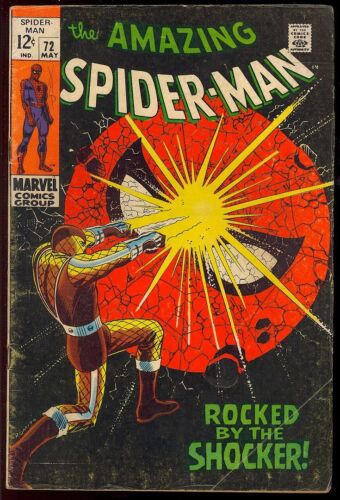 Amazing Spider-Man #72 Silver Age Superheld Vintage Marvel Comic 1969 Sehr guter Zustand - Bild 1 von 2