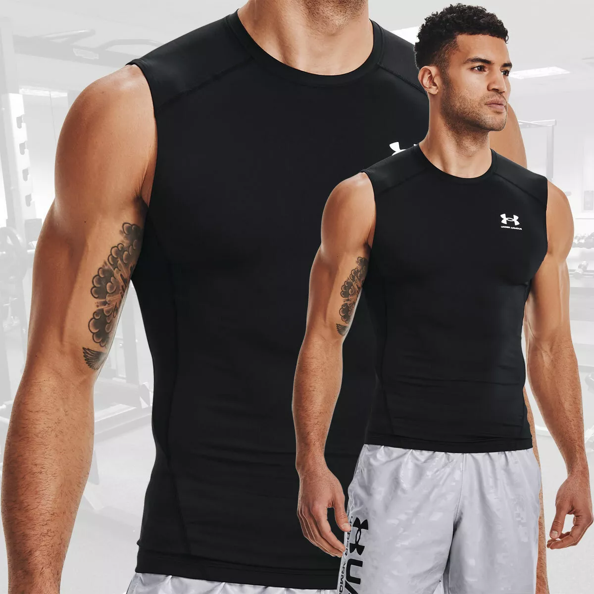 Under Armour Heat Gear Compression Sleeveless Tee