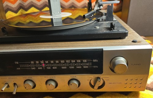 Tocadiscos estéreo Daytron Corp modelo 190 IC LED AM FM MPX 8 pistas con altavoces - Imagen 7 de 19