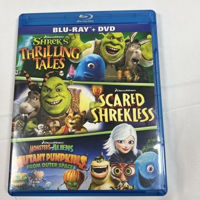 DreamWorks Shrek Thrilling Tales/Scared/Monsters vs Aliens Mutant Pumpkins