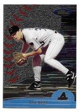 JAY BELL 2000 TOPPS FINEST CARD NEAR MINT+ CONDITION