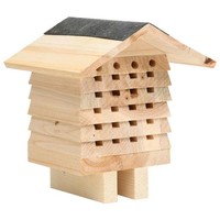 Tanne Bienenhotel Bienenhaus Insektenhotel Insektenhaus Nistkasten Vidaxl