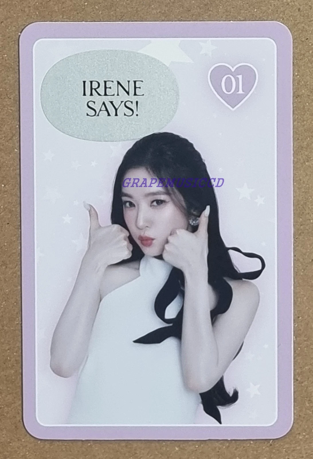 Red Velvet Irene I-WILL Asia Tour 2026 MD photocard