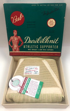 Vintage 1940-1950s Bub Duribilknit Athletic Supporter 30-32 size Small No 05