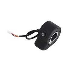 Electric Scooter Thumb Throttle, Universal ABS Single Button Electric Scooter