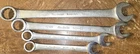 4 NEW BRITAIN METRIC COMBINATION WRENCHES 9MM 10MM 12 MM 14MM NDM-49 50 52 54