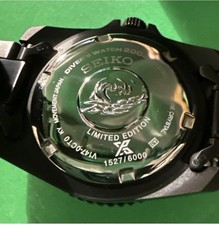 *MINT* Seiko Prospex Limited Ed. Black Series Solar Divers Watch - Box & Papers 4