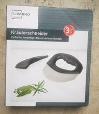 Kräuterschneider/Messerrad aus Edelstahl