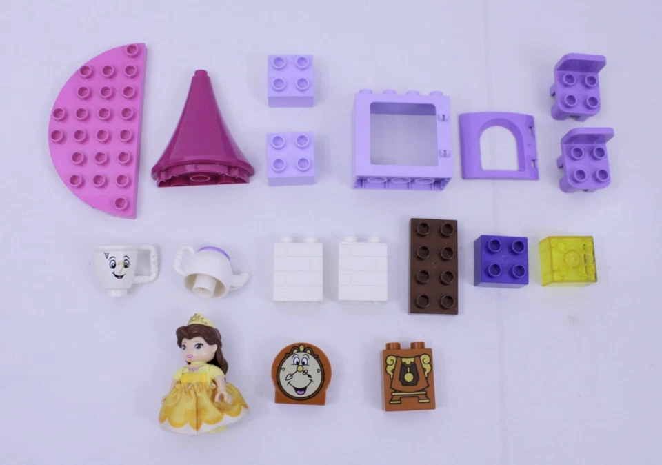 LEGO Duplo 10877 Belle’s Tea Party Set 100% COMPLETE Disney Princess Retired - Image 2 of 4