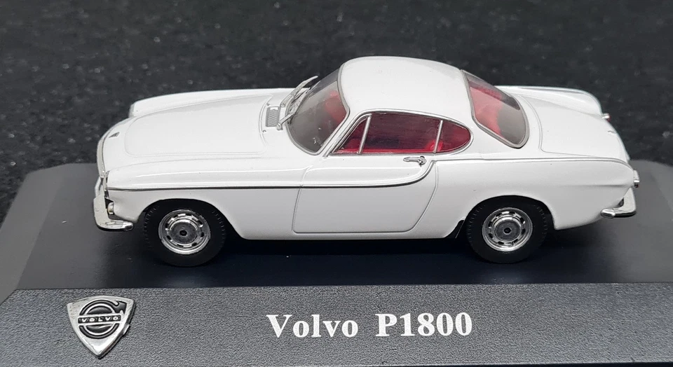 Atlas 1/43 Volvo P1800 White (The Saint) Diecast Scale Model Car - Image 4 of 4