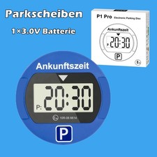 Elektronische Parkscheibe mit Zulassung fürs Automatische Digitale Parkuhr DHL