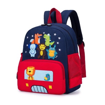 willikiva Cute Zoo Little 3d Backpack Kids Backpack for Boys and Girls Toddle...
