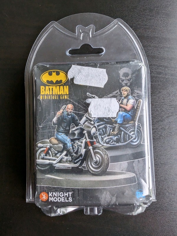 Batman Miniature Game | Street Demonz Bikers | Knight Models | Complete