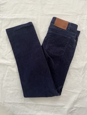 Vineyard Vines Boys 16 Corduroy Pants Navy Blue Classic Adjustable Waist 29x27